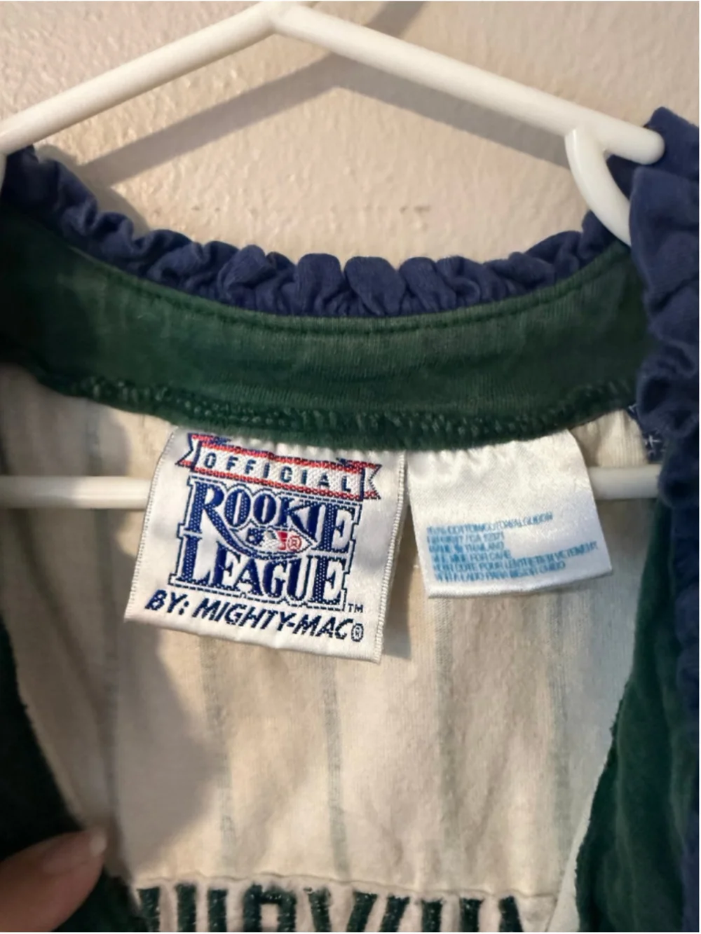 Vintage Milwaukee Brewers Baby Baseball Romper